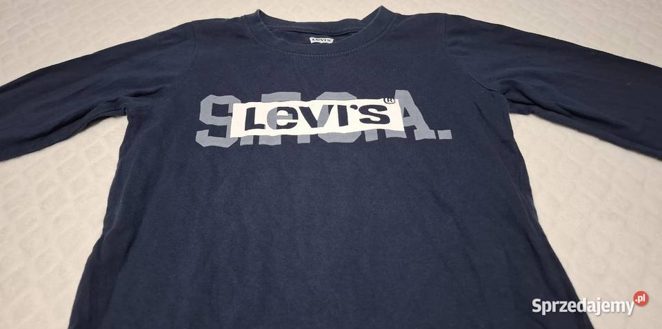 Koszulka długi rękaw granatowa Levis 128 Odzież Czeladź
