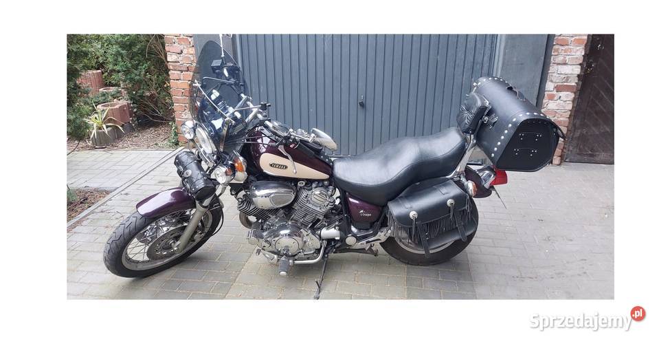 Sprzedam Motocykl YAMAHA XV 750 1993r Sakwy sprzedam