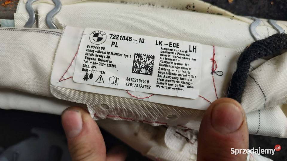 Kurtyny powietrzne 7221045 BMW F30 7221046 wielkopolskie sprzedam