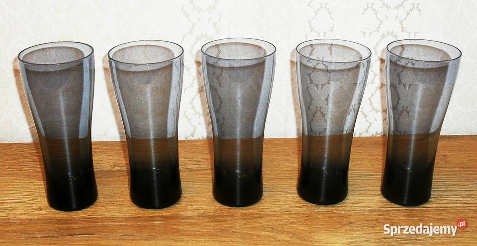 Wysokie szklanki do napojów koktajli drinków Wyposażenie wnętrz Gliwice