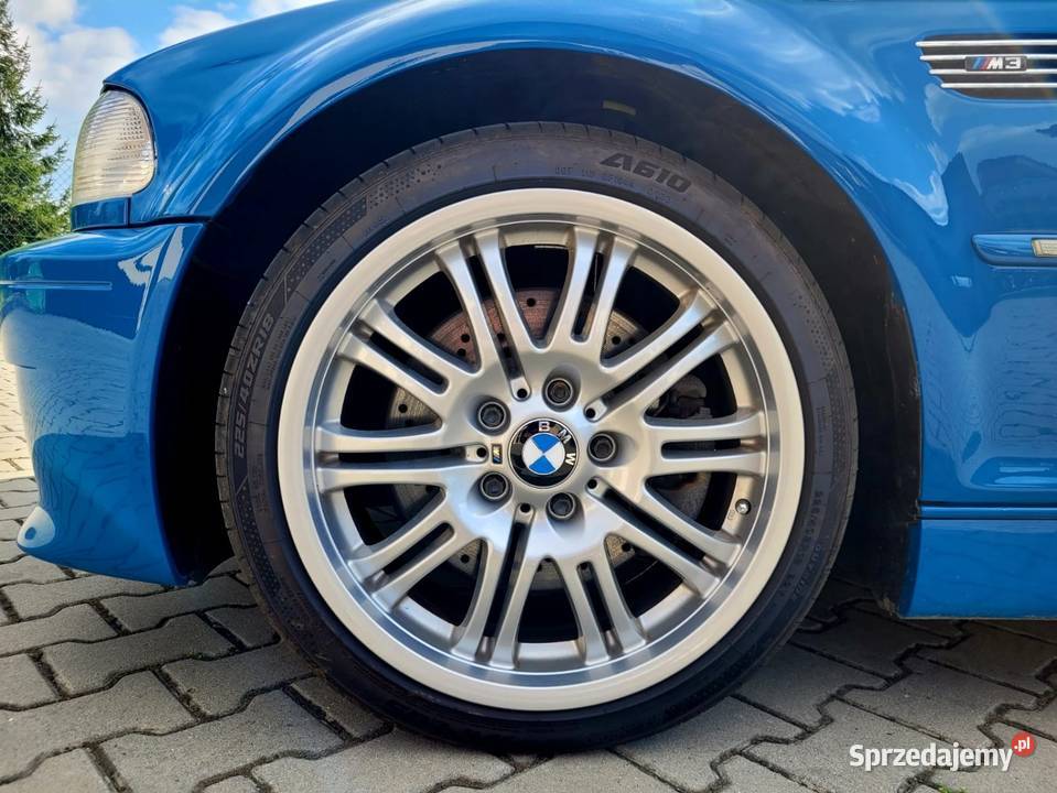 BMW E46M3 Laguna Seca Blue Rok produkcji 2003 Nowy Sącz