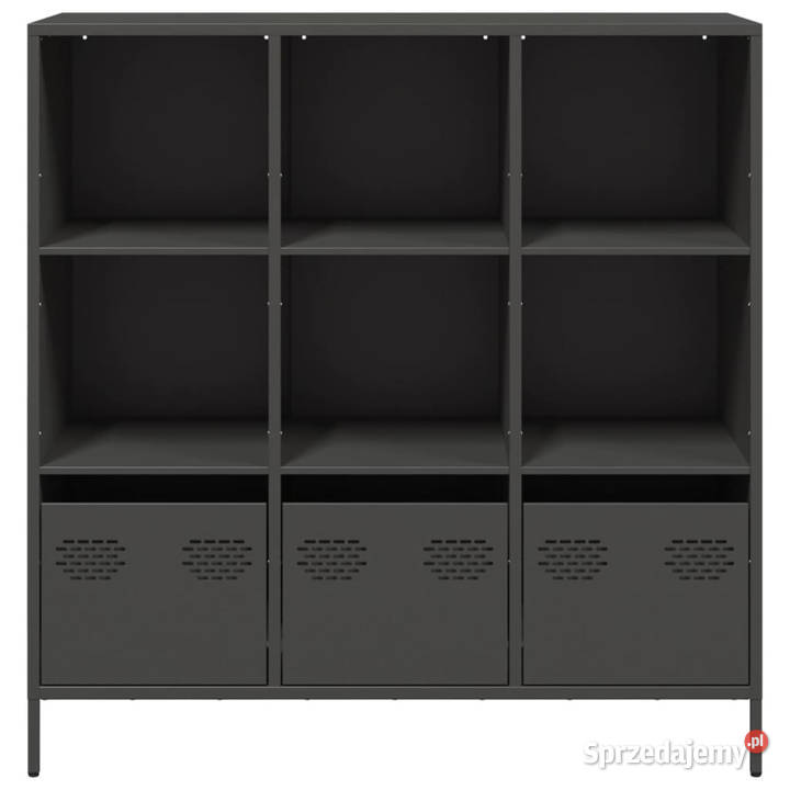 Szafka czarna 1015x39x1035 stal WM851388 Pozostałe sprzedam