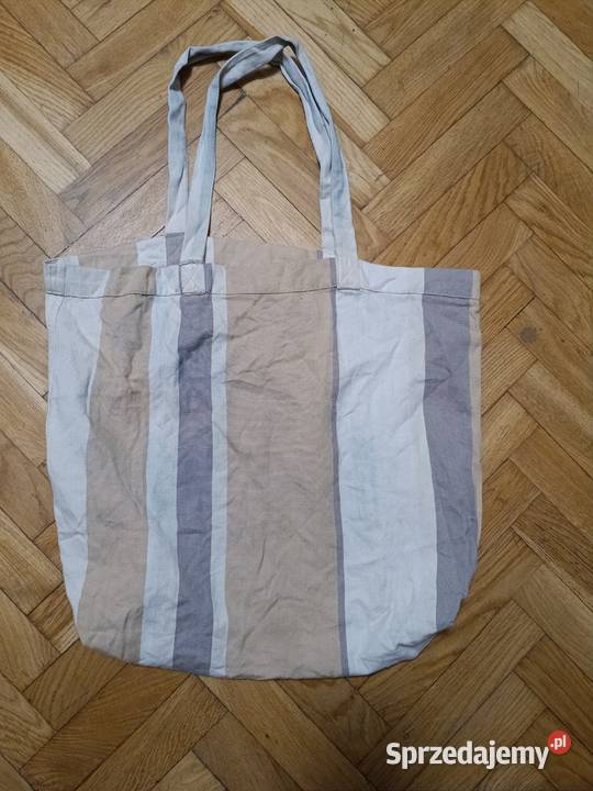 Torba duża materiałowa w paski Inny rodzaj  Gdańsk sprzedam