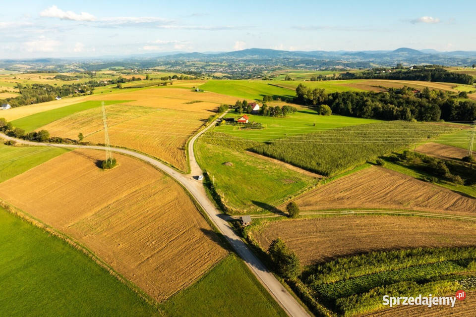 Działka widokowa z WZ Falkowa Gmina Ciężkowice