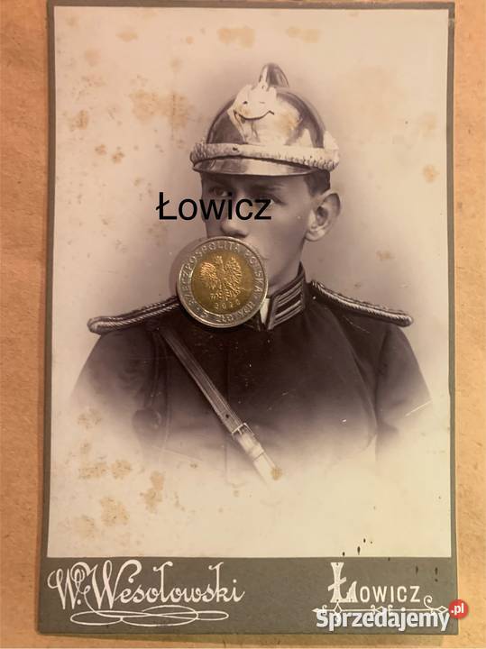 Łowicz porter Zdjęcie antyk łódzkie
