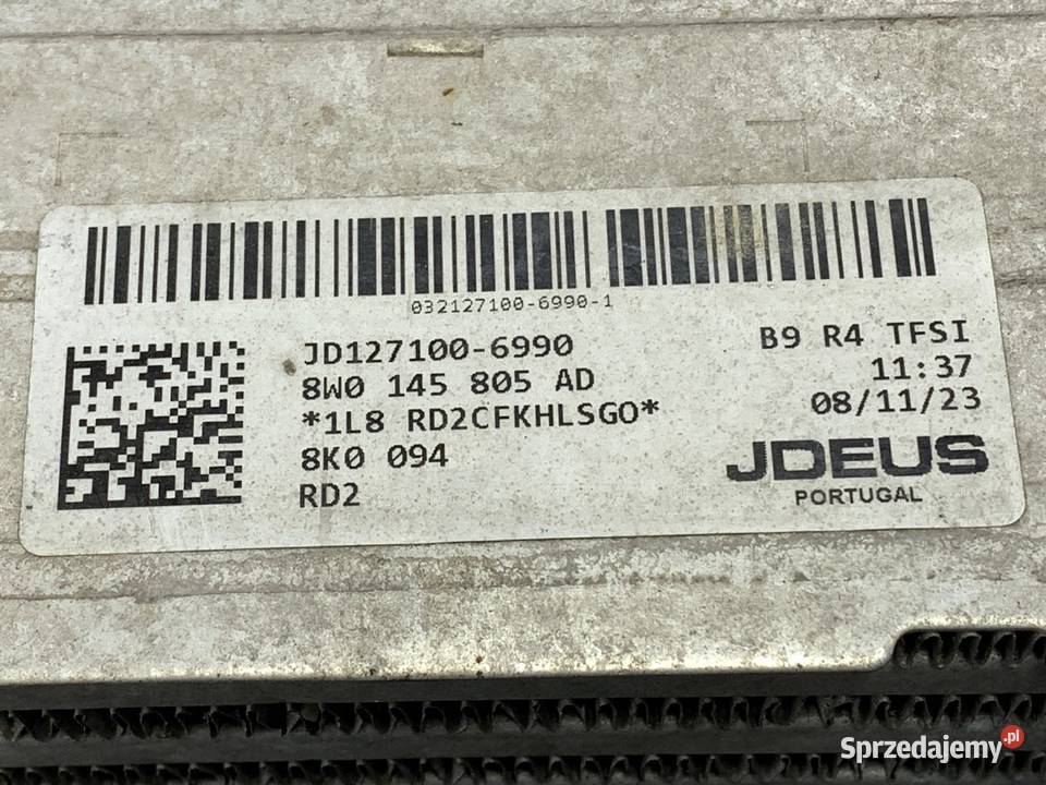 INTERCOOLER AUDI A4 B9 8W0145805AD 20 150