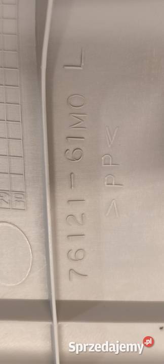 SUZUKI SCROSS SX4 OSŁONA SŁUPKA LEWA 7612161M0 sprzedam