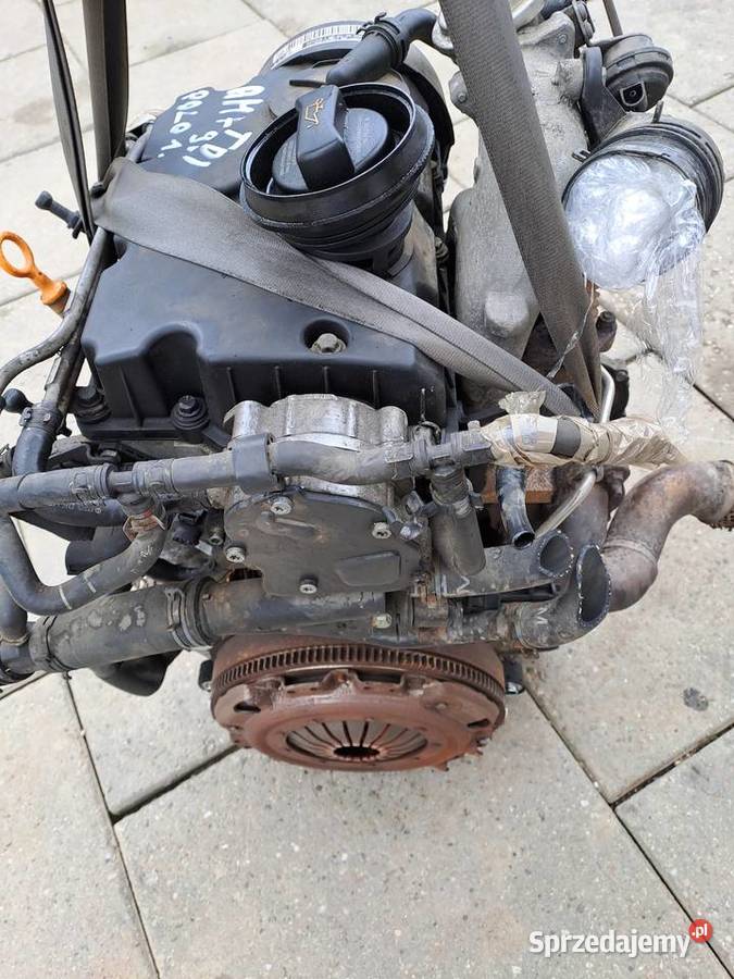 Volkswagen Polo 9n2 14 TDi silnik kompletny kod osobowe