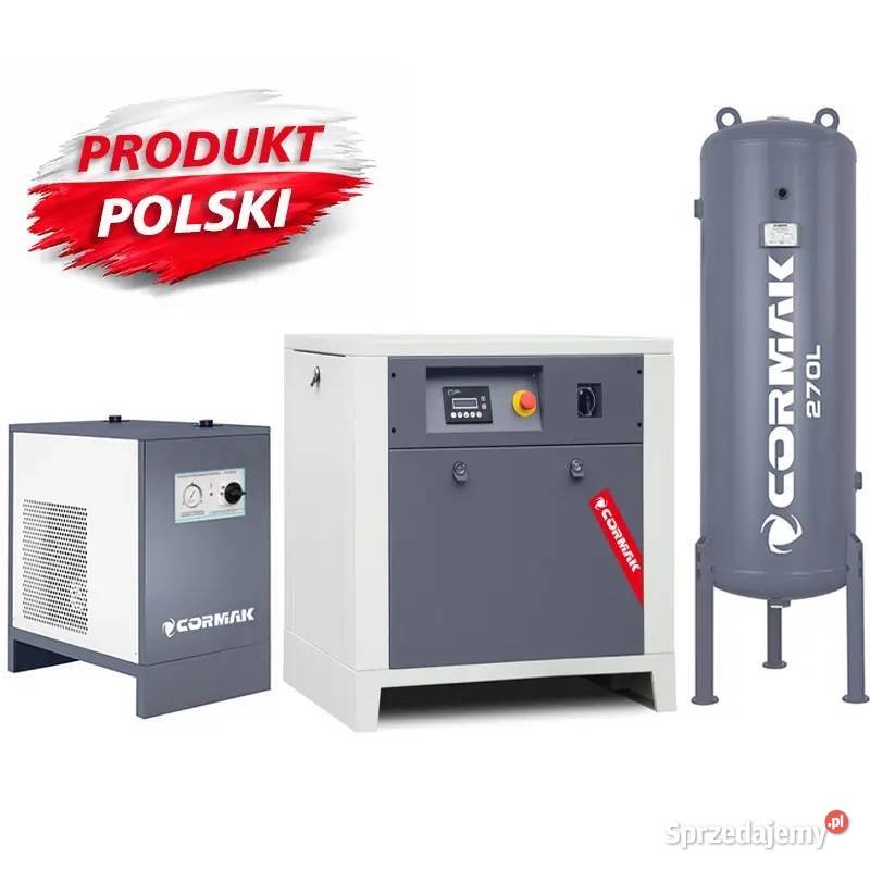 Sprężarka śrub LUFT 700 55kW 650 Lmin Osuszacz Siedlce sprzedam