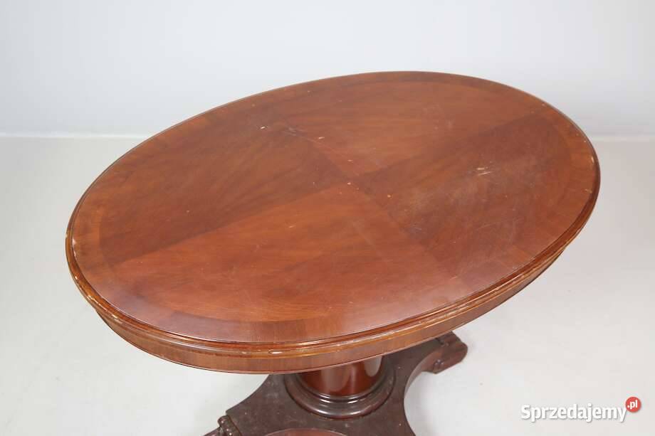 Stół mahoń biedermaier Budzyń sprzedam