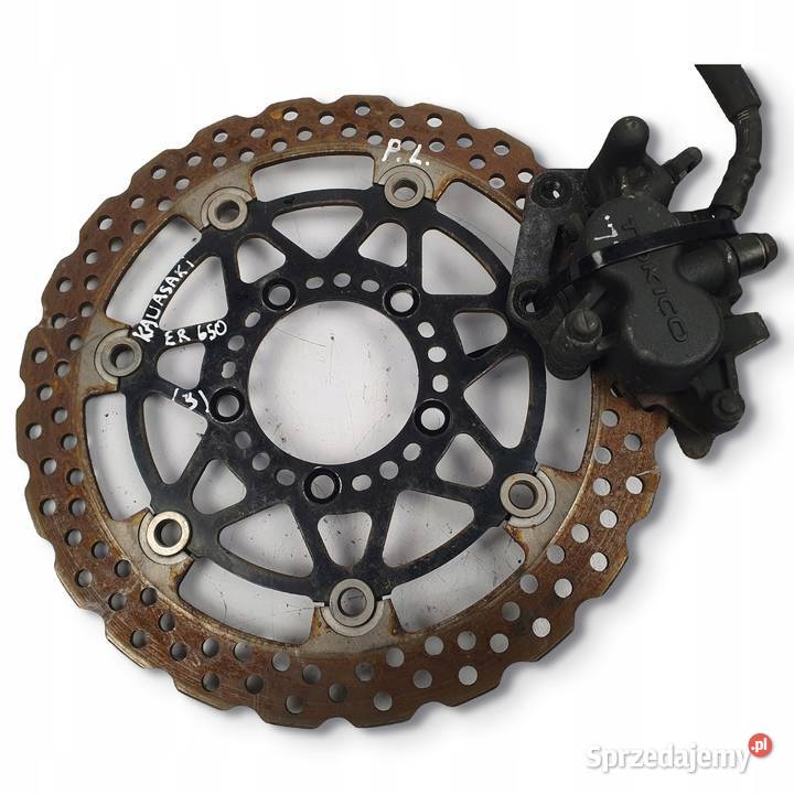 LEWA TARCZA HAMULCOWA ZACISK PRZÓD kawasaki ER6 Chełm