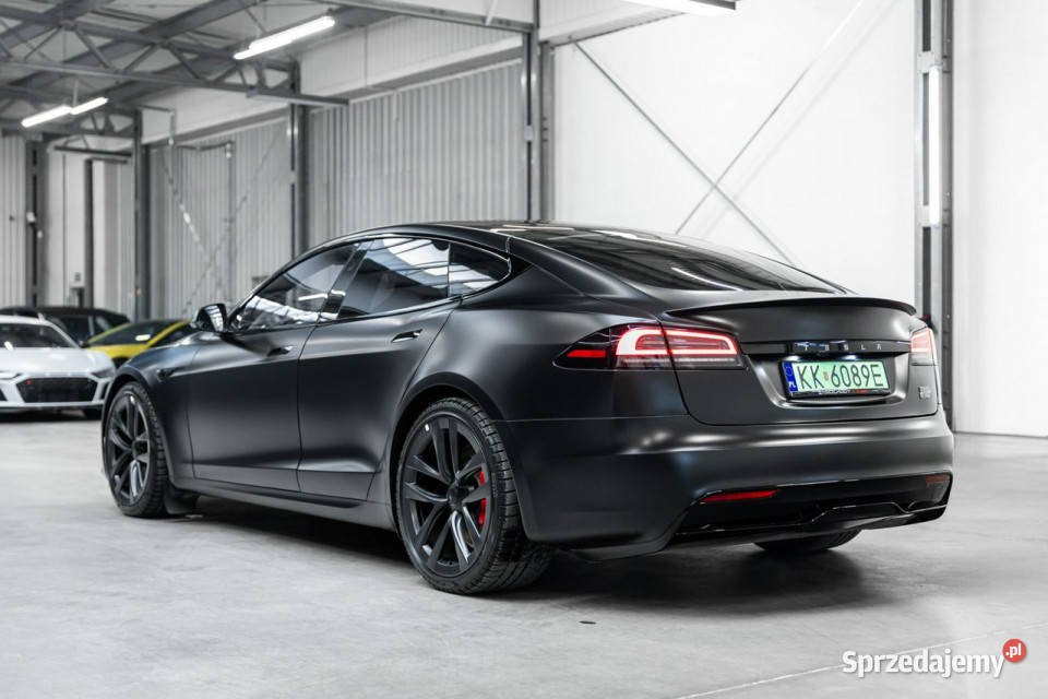 Tesla Model S Plaid 1020 17 000 Gwarancja elektrochrom. lusterka boczne Węgrzce sprzedam