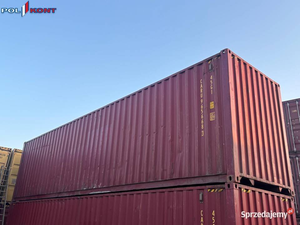 OKAZJA kontener morski 40HC 12 metrowy Pewny Gdańsk