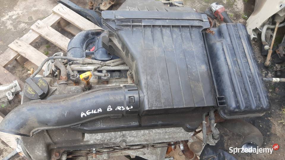 silnik 12 Opel Agila B K12B 123 kompletny z Dębno