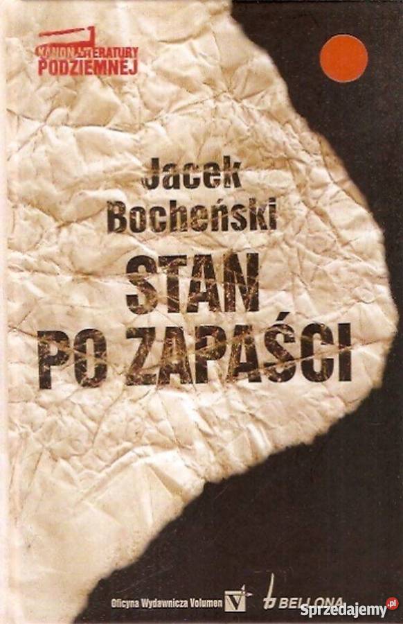 STAN ZAPAŚCI BOCHEŃSKI JACEK