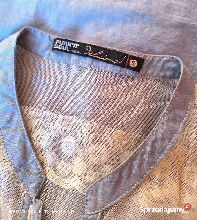 Fajna koszula z koronką Bolesławiec