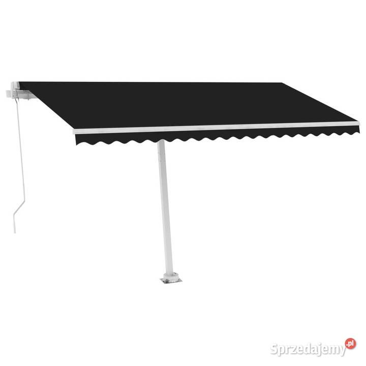 Ręcznie zwijana markiza z LED 400 x 350 mazowieckie Warszawa