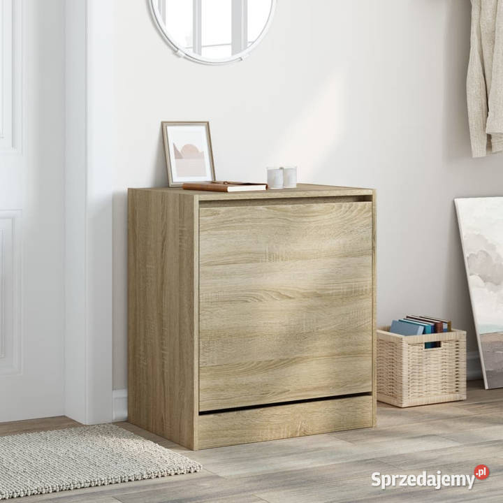 Szafka na buty dąb sonoma 60x42x69 materiał Warszawa