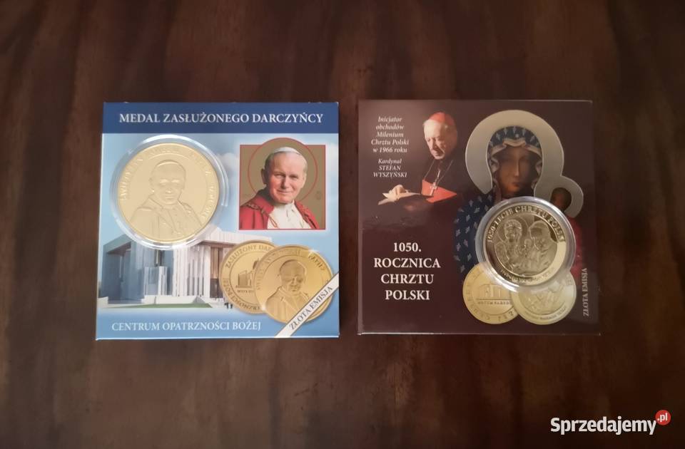 Dwa medale pamiątkowe Katowice