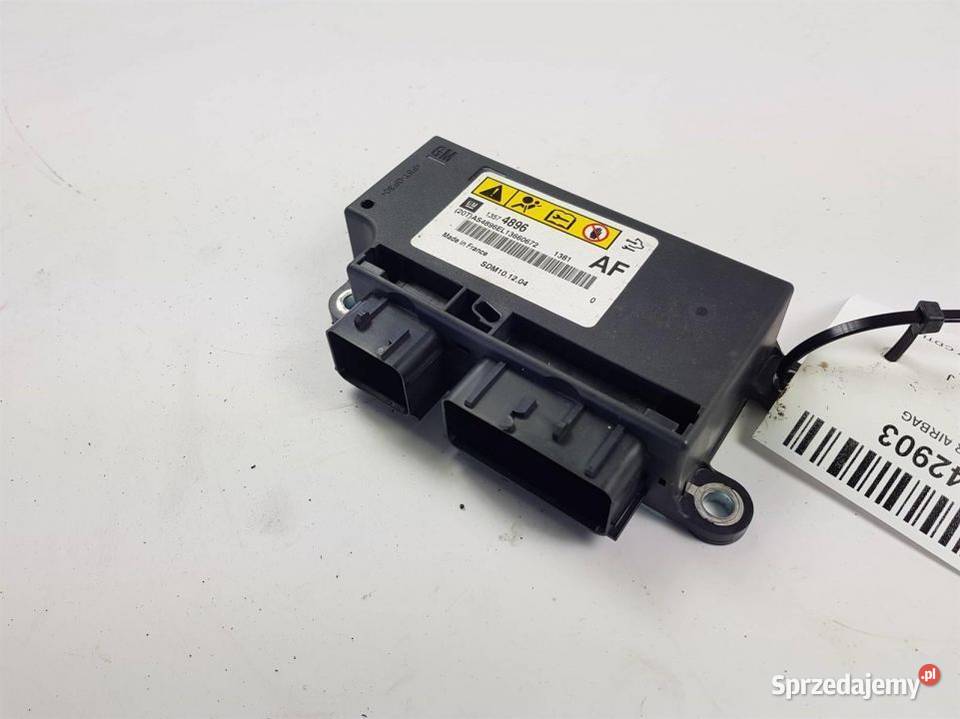 SENSOR AIRBAG ASTRA J 13574896 Pozostałe Lipno