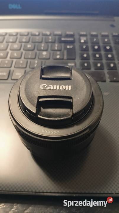 Obiektyw Canon Lens EF 50 mm 118 STM lubelskie Nałęczów sprzedam