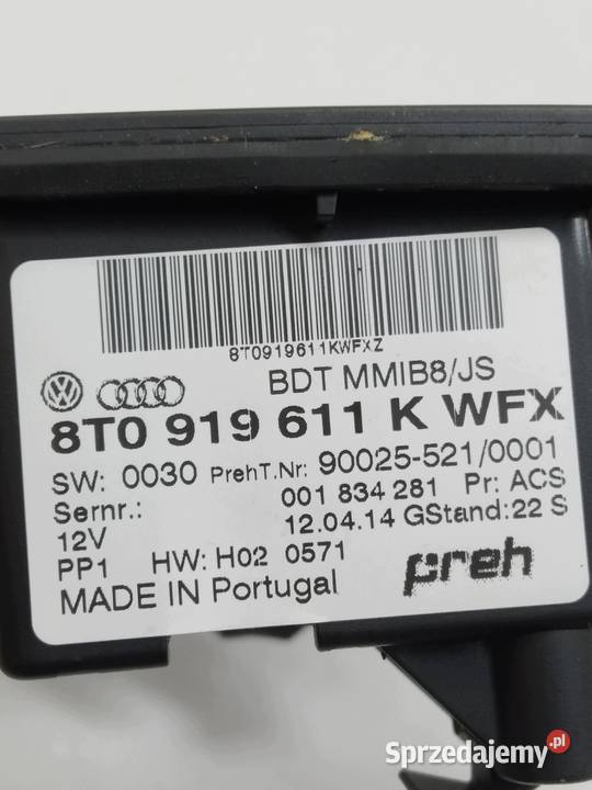 PRZEŁĄCZNIK 8T0919611K Audi A4 IV 20082015 B8 sprzedam