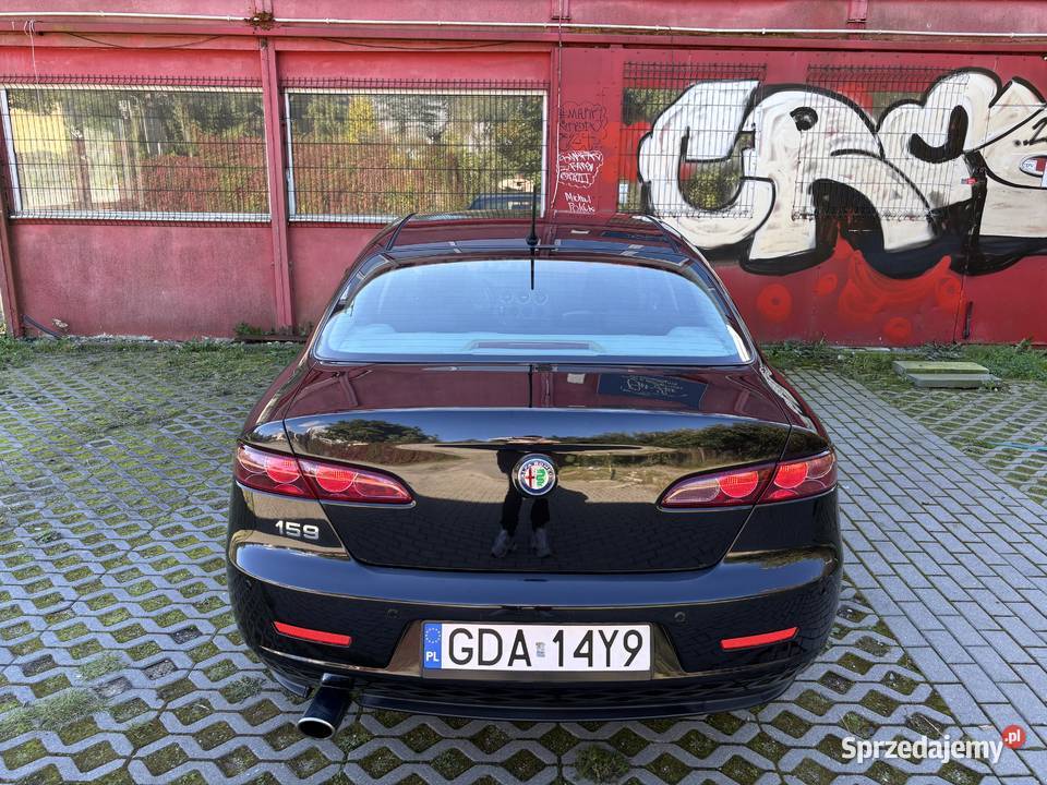 Alfa Romeo 159 18Mpi 2008 ładna niski przebieg Rok produkcji 2008 Gdańsk