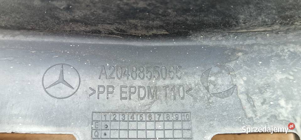 MERCEDES GLK X204 WZMOCNIENIE BELKA ZDERZAKA osobowe Bieleń