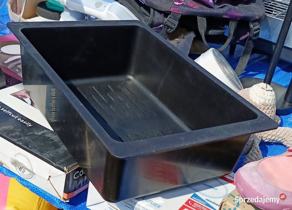 Wkładka ociekowa do zlewu 38x25 czarna lubuskie Gorzów Wielkopolski sprzedam