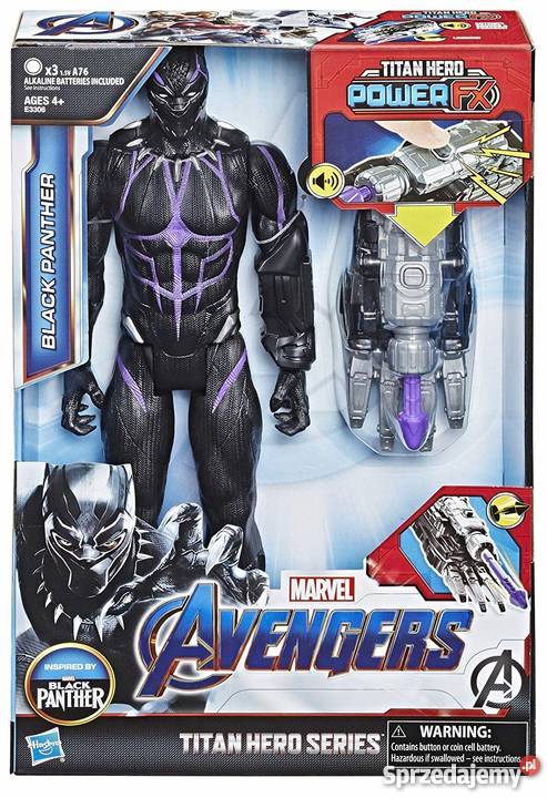 Figurka Interaktywna Czarna Pantera FX Power 2 Hasbro Mogilany sprzedam