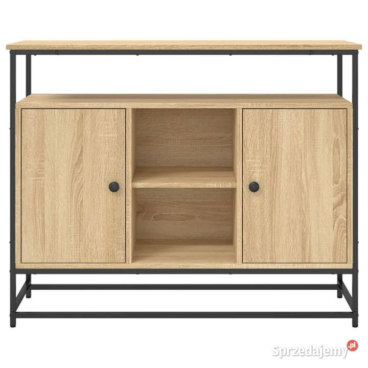 Komoda dąb sonoma 100x35x80 materiał Warszawa