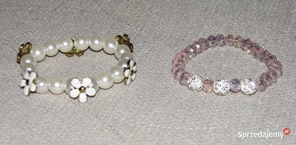 Śliczne bransoletki małej damy przywiezione z Wrocław sprzedam
