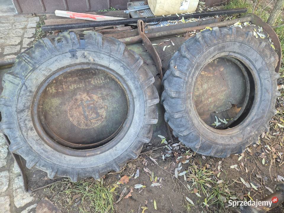 2x Opona jodełka 600 16 opona rolnicza 16 Bucze