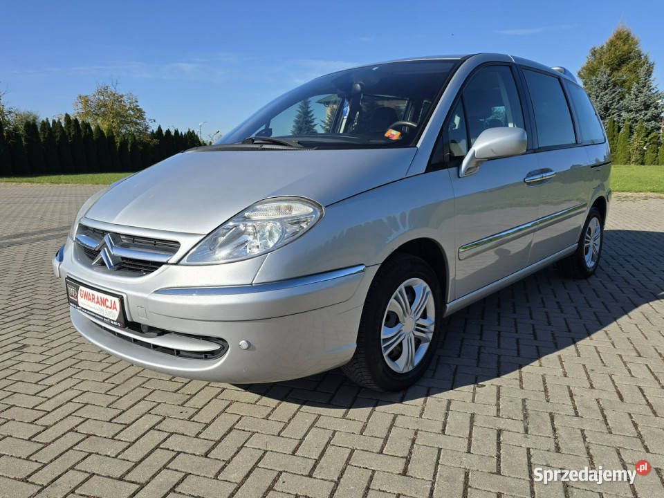 Citroen C8 20Benzyna SerwisElekrDrzwiHak7 klimatyzacja C8 sprzedam