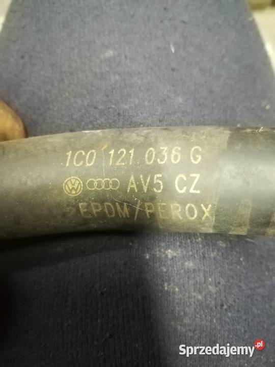 Wąż rura nagrzewnicy vw Audi Skoda 1c0121036g Mieleszyn sprzedam