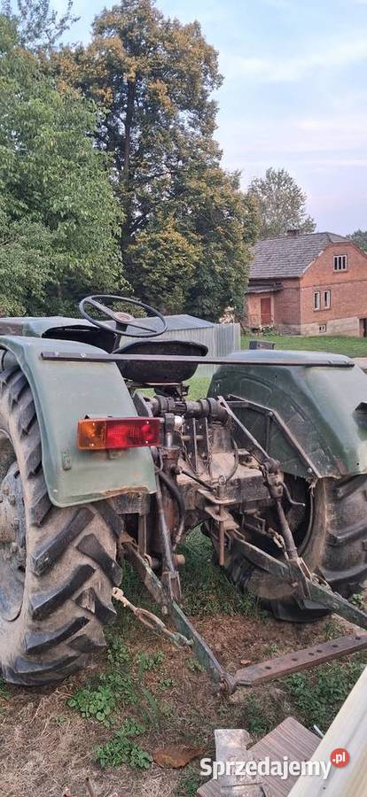 Traktor samoróbka forsznit 2 cylindry podkarpackie Wola Rafałowska