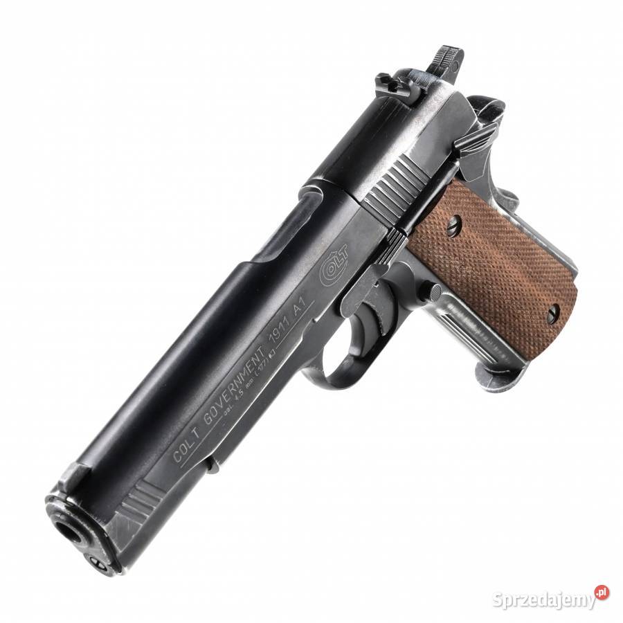 Pistolet wiatrówka Colt Government 1911 A1 45 mm Trzcianka