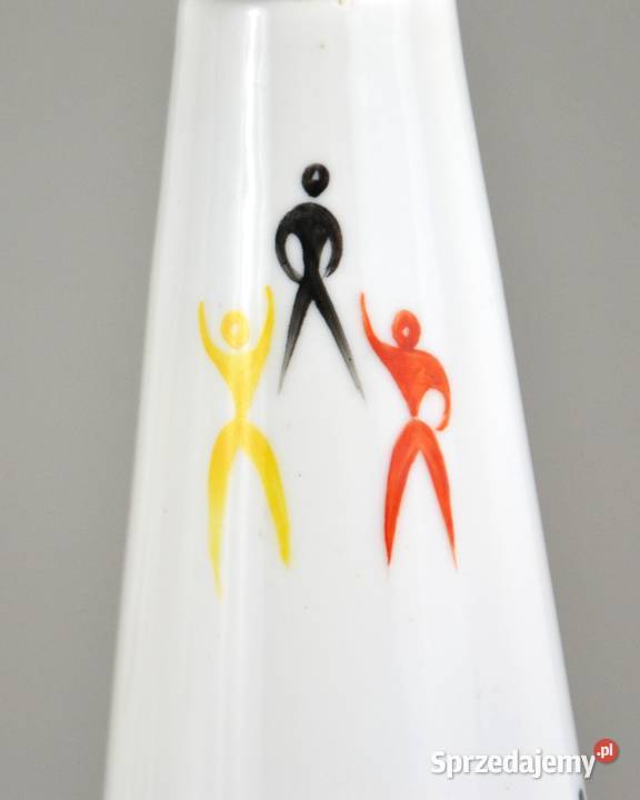 Wyprzedaż look lampa stołowa porcelana Hollohaza Bronisze sprzedam