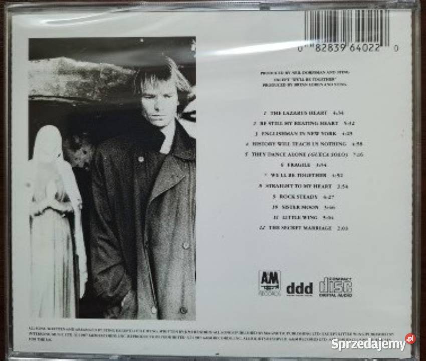 Nowy Najlepszy Album STINGa Album Nothing Like Grudziądz