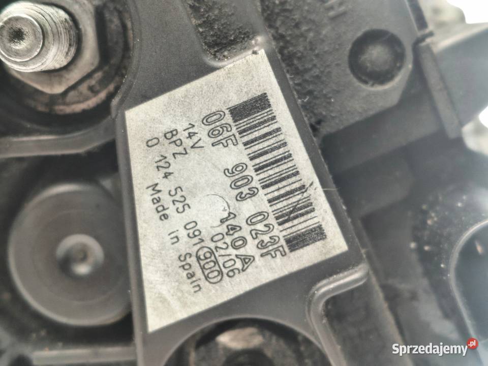 ALTERNATOR Skoda Octavia II Seat Leon 20 TDI Chełm sprzedam