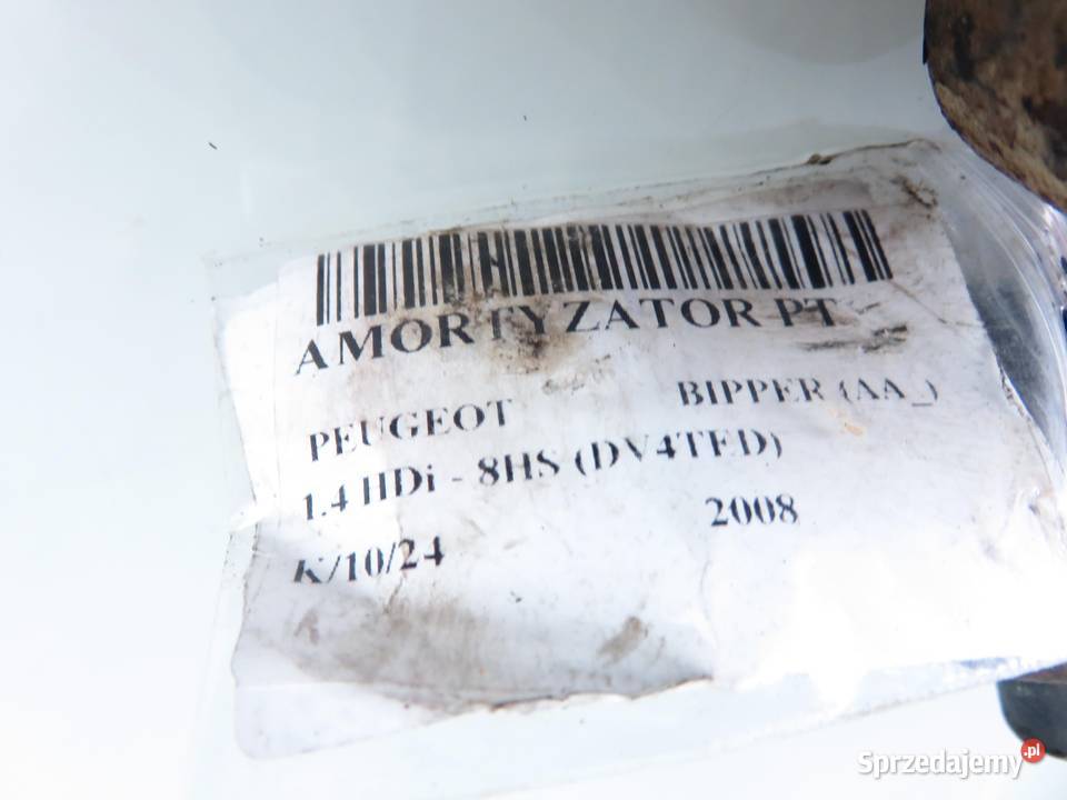 AMORTYZATORY TYŁ PEUGEOT BIPPER