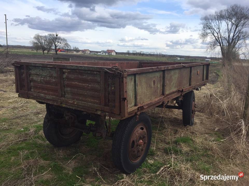 Przyczepa 35t do remontu kujawsko-pomorskie Wolwark