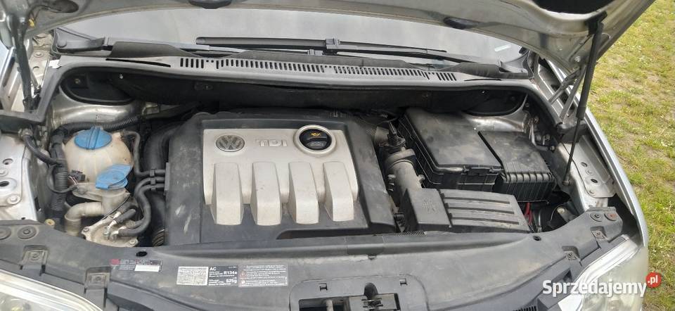 VW Rouran 19 Tdi podgrzewane fotele Żyrardów