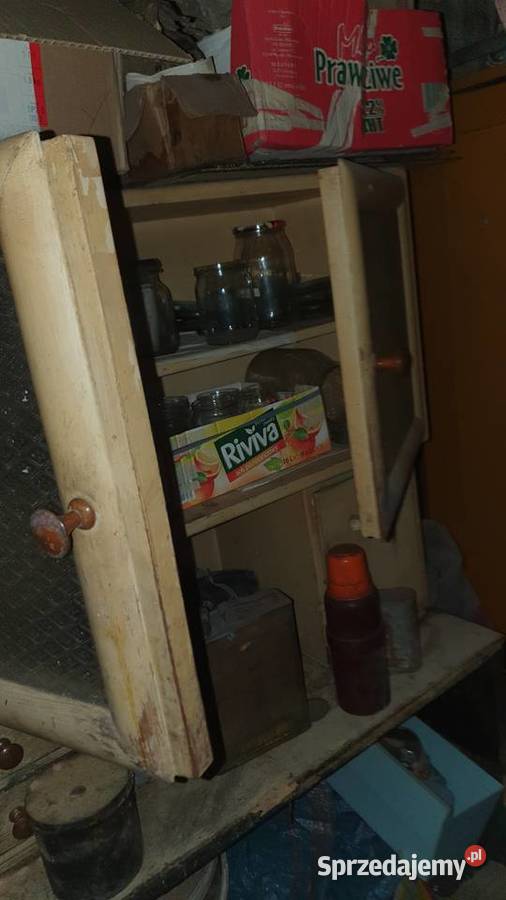 Komoda kuchenna kredens stary vintage do Antyki, Sztuka, Kolekcje mazowieckie Warszawa sprzedam