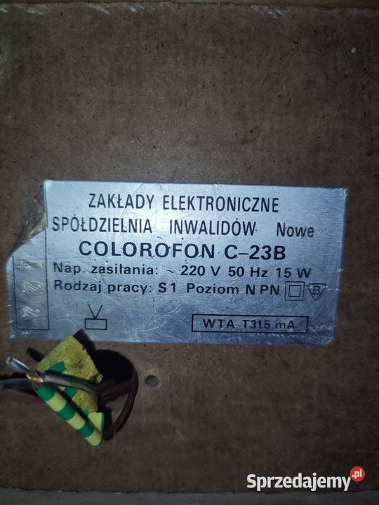 PRL Colorofny C23B Disco Color Warszawa