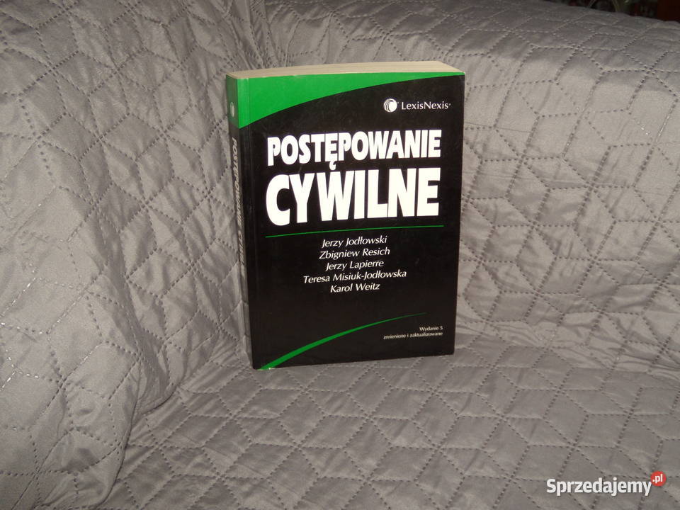 Postępowanie cywilne wydanie 5 Jerzy Jodłowski Warszawa sprzedam