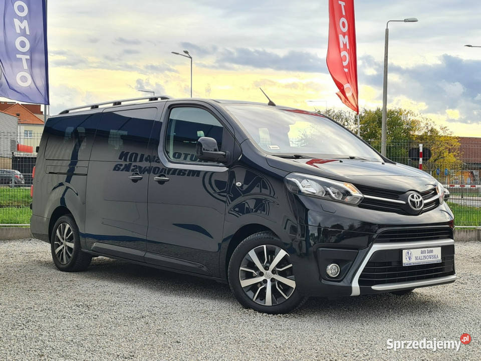 Toyota Proace Verso LONG 9Osób Navi HeadUp czujnik parkowania wielkopolskie Wągrowiec