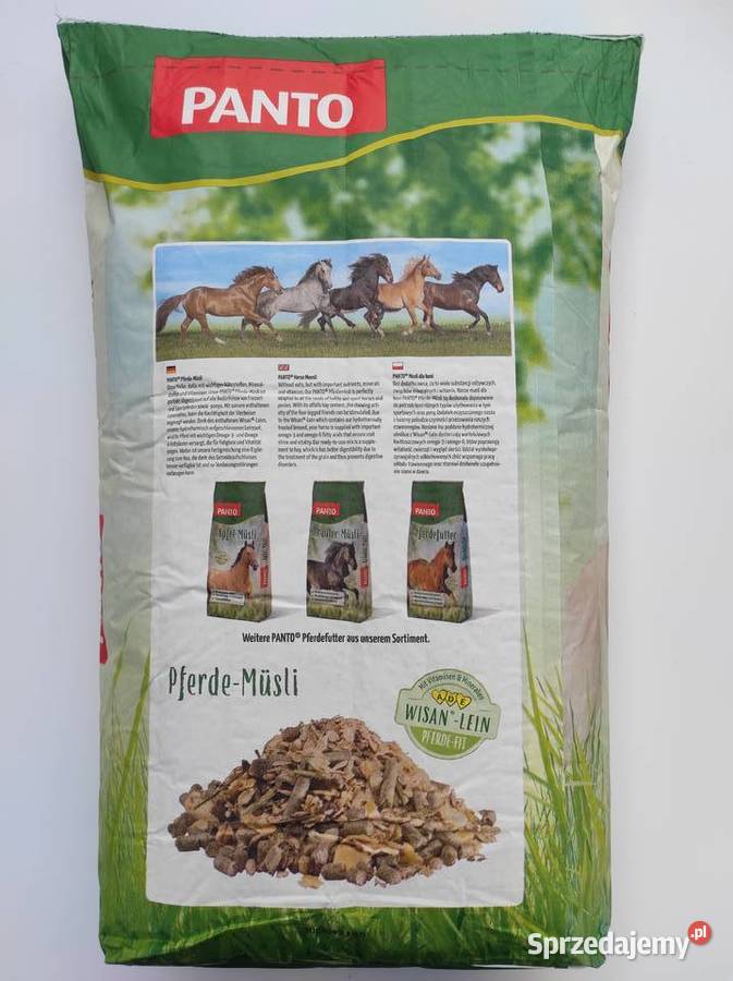 Pasz koni Pferde Musli 20 Panto Strzelce Wielkie
