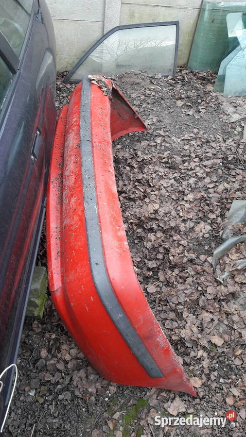 Opel CALIBRA ZDERZAK TYŁ TYLNY czerwony Kielce