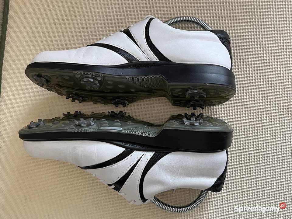 Damskie skórzane buty do golfa z GoreTex Ecco